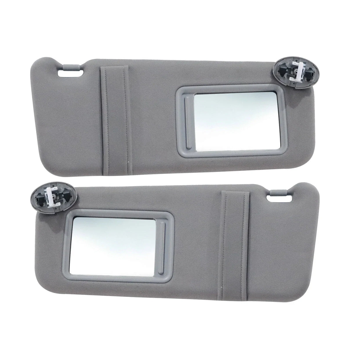 Sun Visor Pair Left & Right for Toyota Camry (2006–2011) Gray