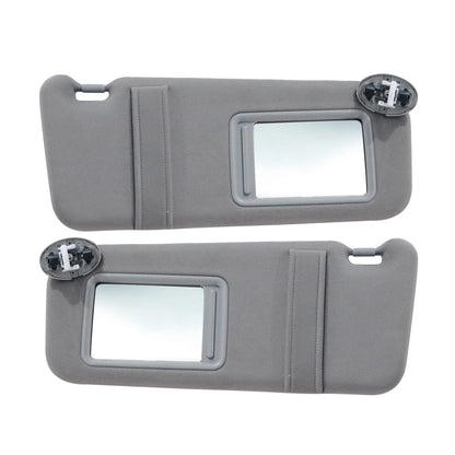 Sun Visor Pair Left & Right for Toyota Camry (2006–2011) Gray