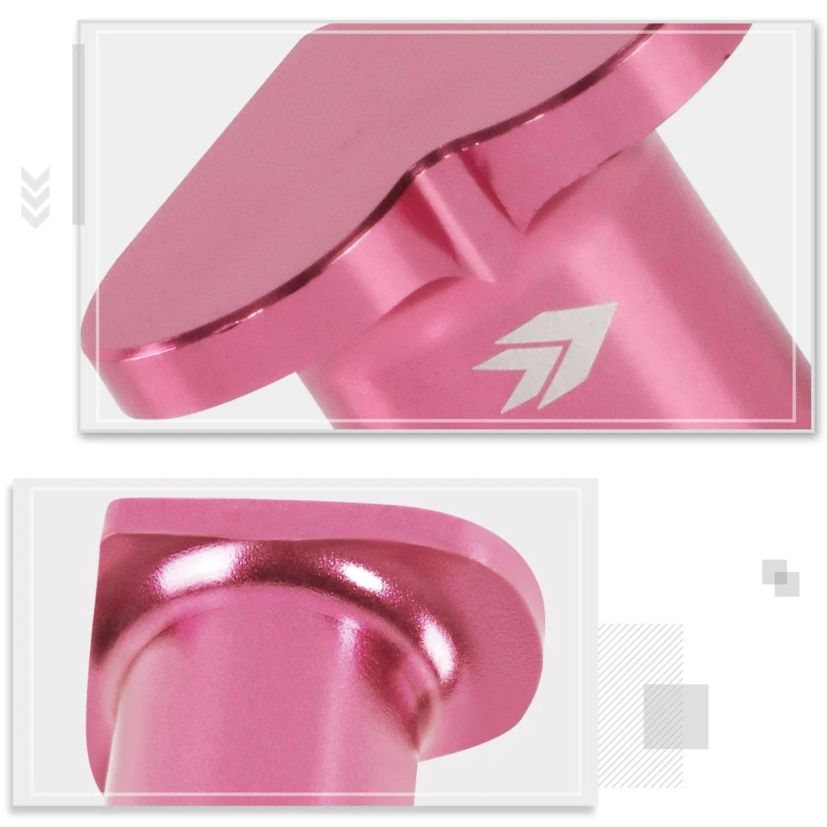 NRG DB-H002PK Pink Heart Hand Brake Drift Button for FR-S/86/BRZ/WRX/STI (2013–2021)