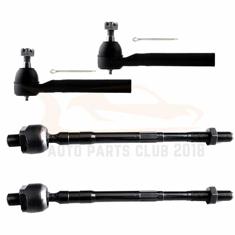 Set of 4 Tie Rod Ends for Nissan Murano (2005–2007)