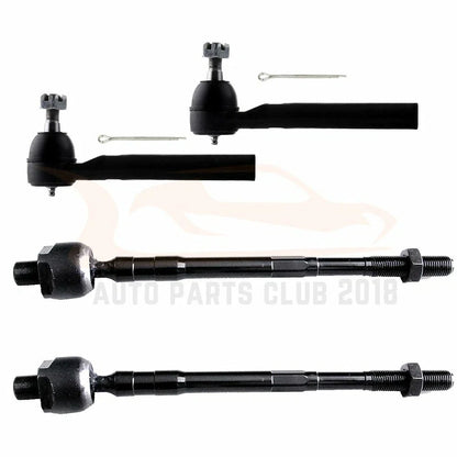 Set of 4 Tie Rod Ends for Nissan Murano (2005–2007)