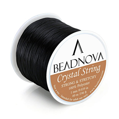 1mm Elastic Stretch Crystal String Cord for Jewelry Making (No Part Numbers)