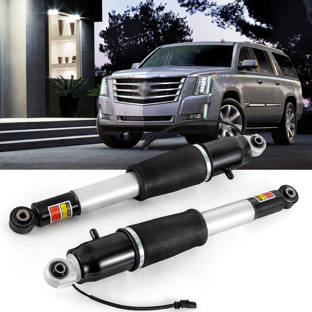 2Pcs Rear Air Shock Absorber Strut for Chevrolet Suburban Tahoe Yukon Escalade (2015–2020)