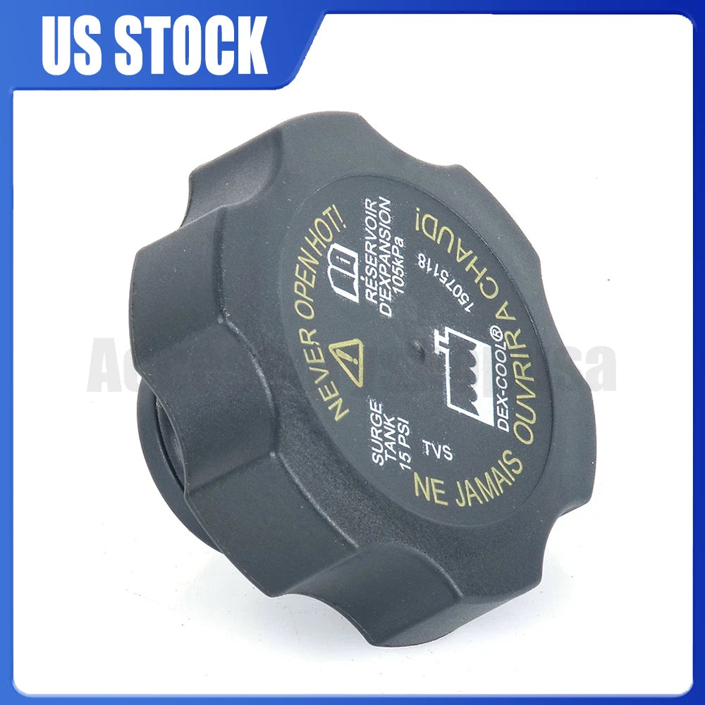 Radiator Coolant Recovery Tank Cap for Chevrolet GMC (1999–2014) 15075118