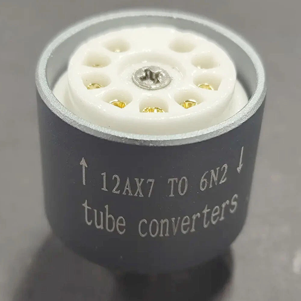 1PC ECC83 12AX7 to 6N2 Vacuum Tube Amplifier Convert Socket Adapter