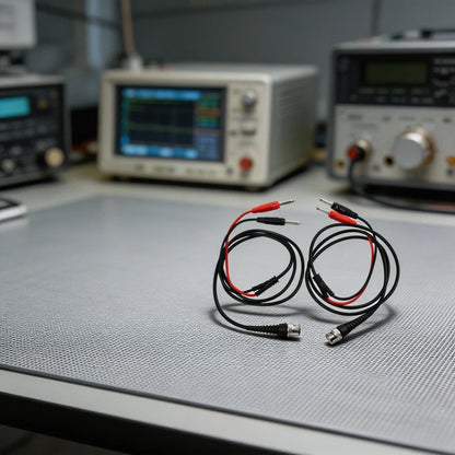 Dual Banana Connector BNC Test Leads 120cm for Oscilloscope (N/A)