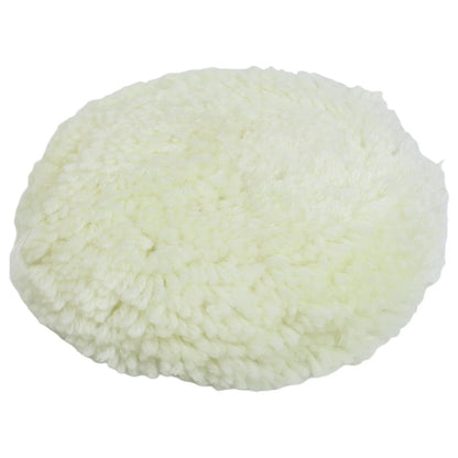 Set of 7 Wool Polishing Buffing Bonnets for Car Polisher (180mm)