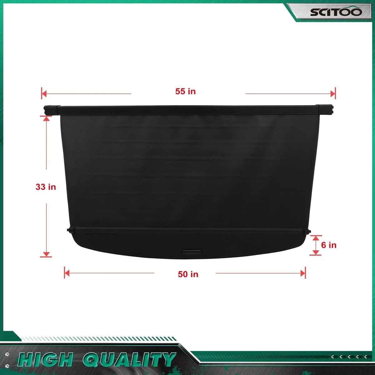 Tonneau Privacy Shield Cargo Cover for Land Rover Range Rover Sport (2005–2013)
