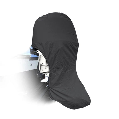 Outboard Motor Engine Cover for Universal (100-150 HP) - Black Trailerable