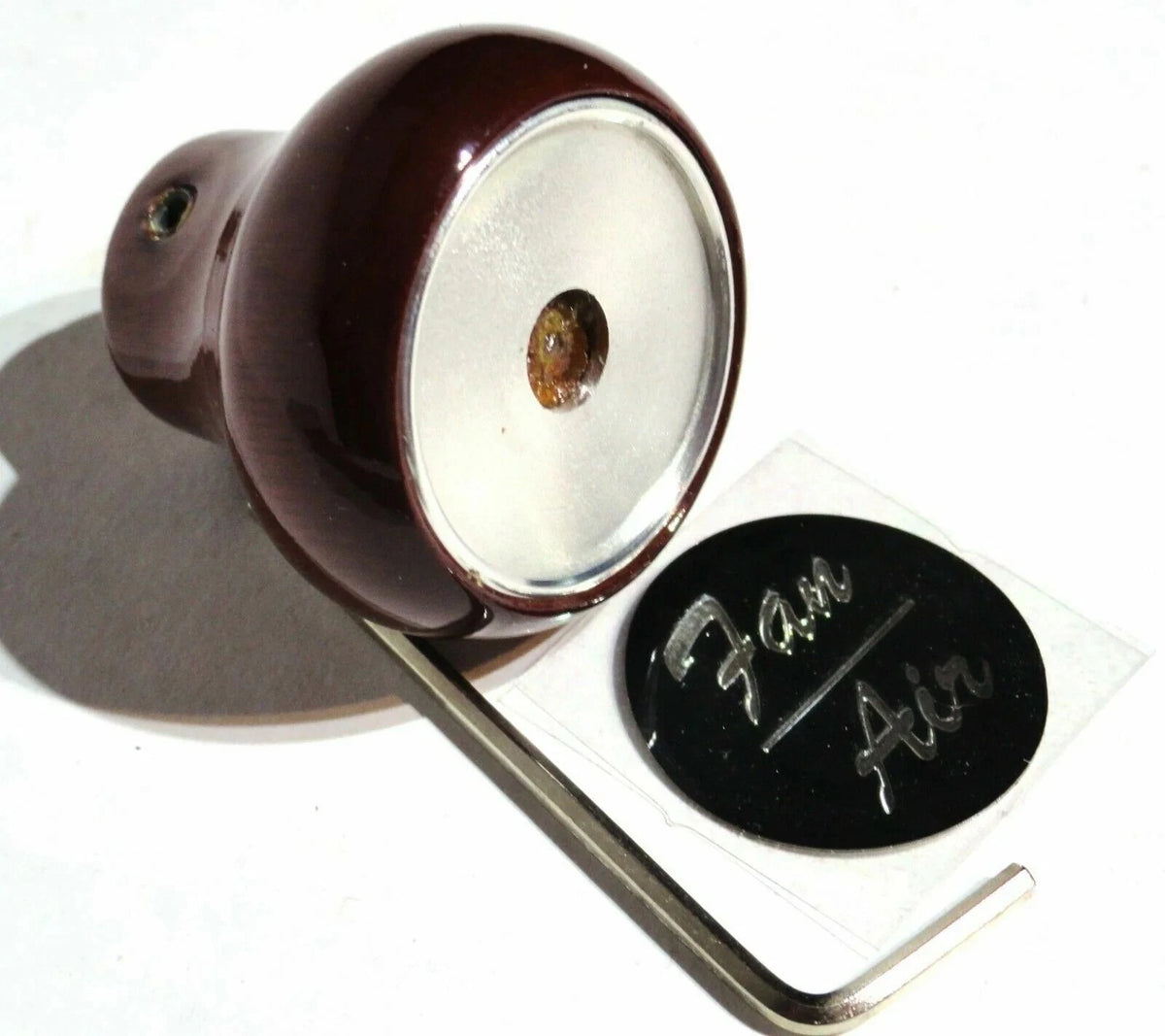 1" Black Glossy Dash Control Knob for (23536, 23537)
