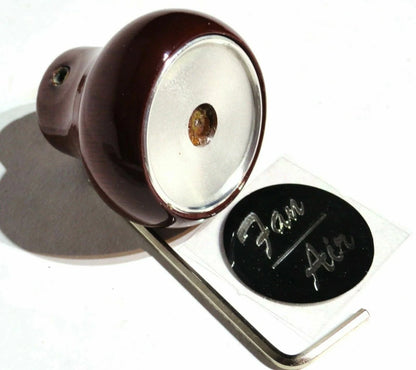 1" Black Glossy Dash Control Knob for (23536, 23537)