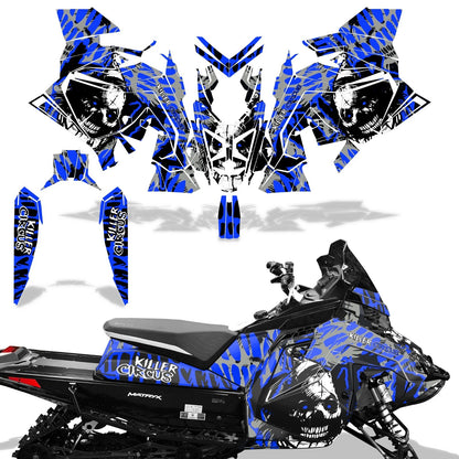 SLED Graphics Decals Stickers for Polaris Matryx Indy Assault (2020)