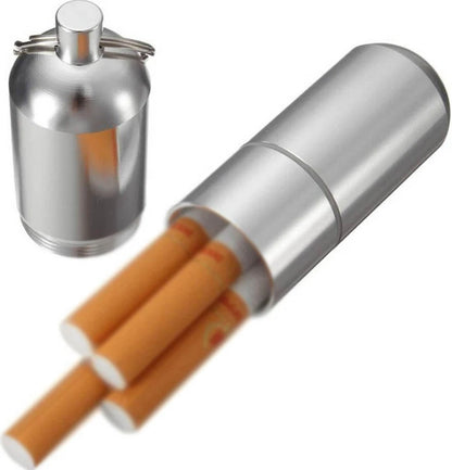 2X Aluminum Cigarette Case Box Holder for Universal Use