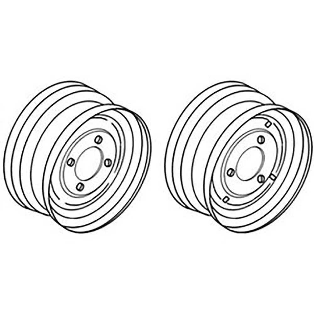 8" x 14" Front Rim for Universal Products Models (Fits Various)