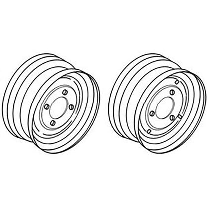8" x 14" Front Rim for Universal Products Models (Fits Various)
