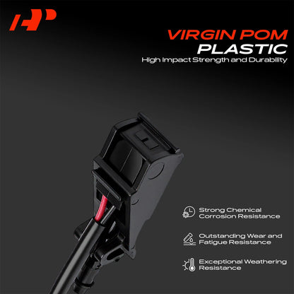 Heated Windshield Washer Nozzle for VW Jetta Passat Golf (1998–2012) 6E0955986B, 6E0955986A