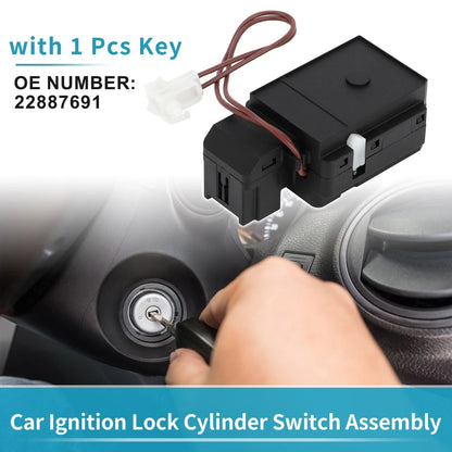 Ignition Lock Cylinder Switch Assembly for Cadillac Escalade (2002–2006) No.22887691