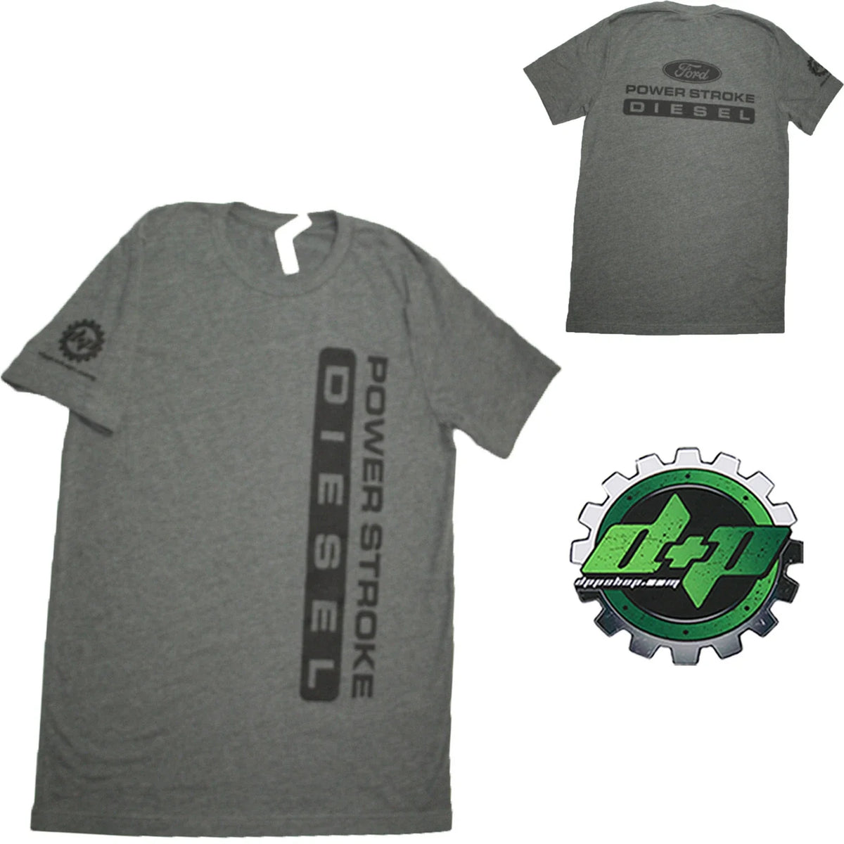 Powerstroke Diesel Tee Shirt for Ford Truck (4X4, 2XL)