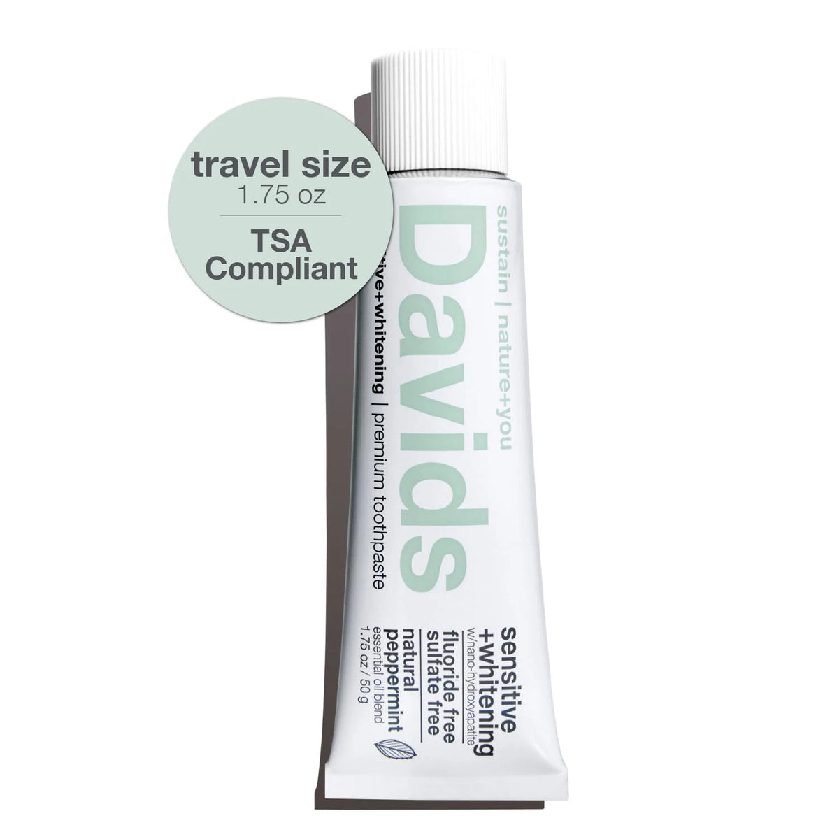 Fluoride Free Nano Hydroxyapatite Toothpaste for Sensitive Teeth (1.75oz)