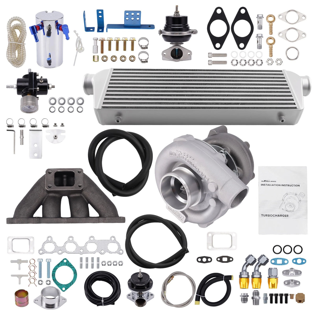 T3/T4 Turbo Manifold Kit for Honda Civic 1.5L, 1.6L (ZRVGLT)