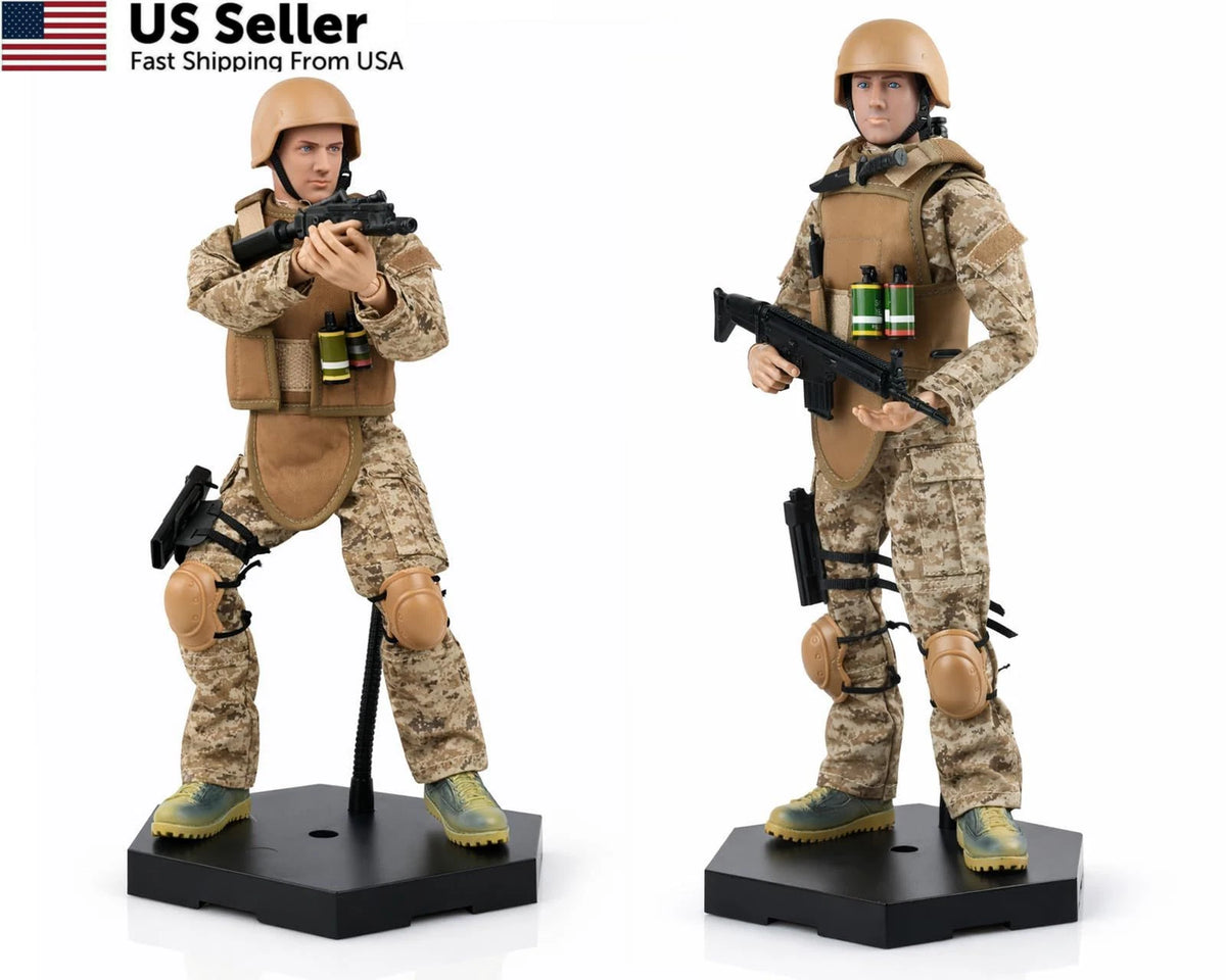 12 Inch Action Figure Stand for Connectable Metal Toy