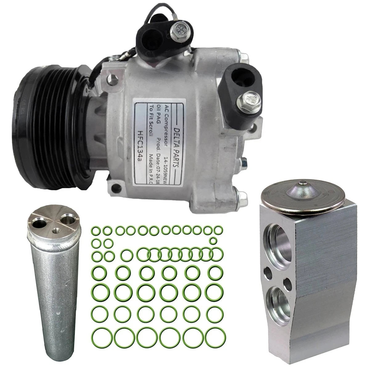 A/C Compressor with Clutch for Mitsubishi Outlander (2014–2020) 9645551