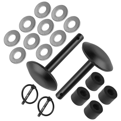 Skid Feet for Snow Plow ATV/UTV Tractor Snow Blade (1 Pair, 134x77x16mm)
