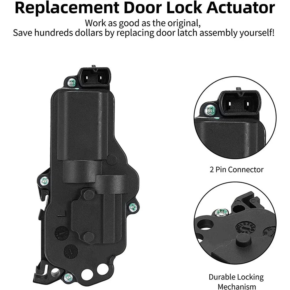 Front Left Power Door Lock Actuator for Ford F-150 F-250 F-350 (1997–2014)
