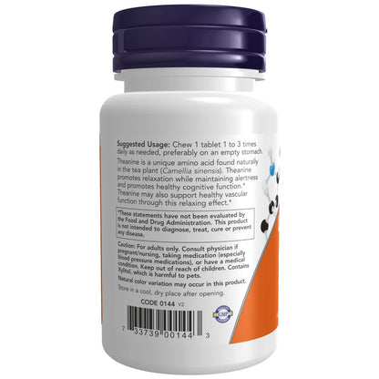 L-Theanine 100 mg for Supplements (90 Count)