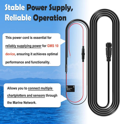 Power Cable 7Pin for Garmin GMS 10 Network Port Expander (010-10553-00)