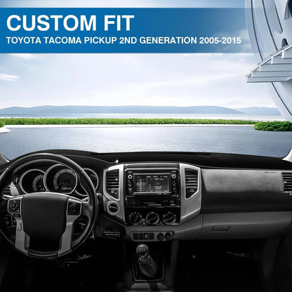 Black Dash Cover for Toyota Tacoma (2005–2015)