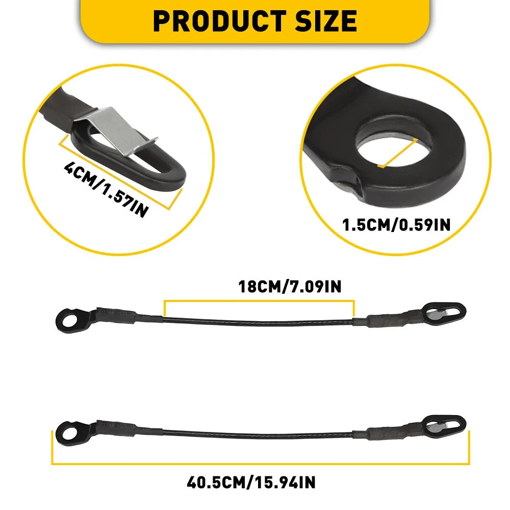 Tailgate Cable Set for Chevrolet Silverado 1500 2500 HD 3500 HD (1999–2006)