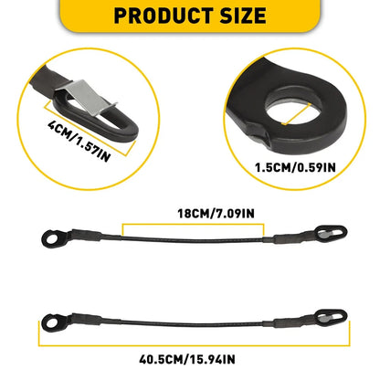 Tailgate Cable Set for Chevrolet Silverado 1500 2500 HD 3500 HD (1999–2006)