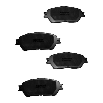 Front Ceramic Brake Pads Set for Lexus ES300 ES330 Toyota Camry Sienna (D906, P-906, 906)