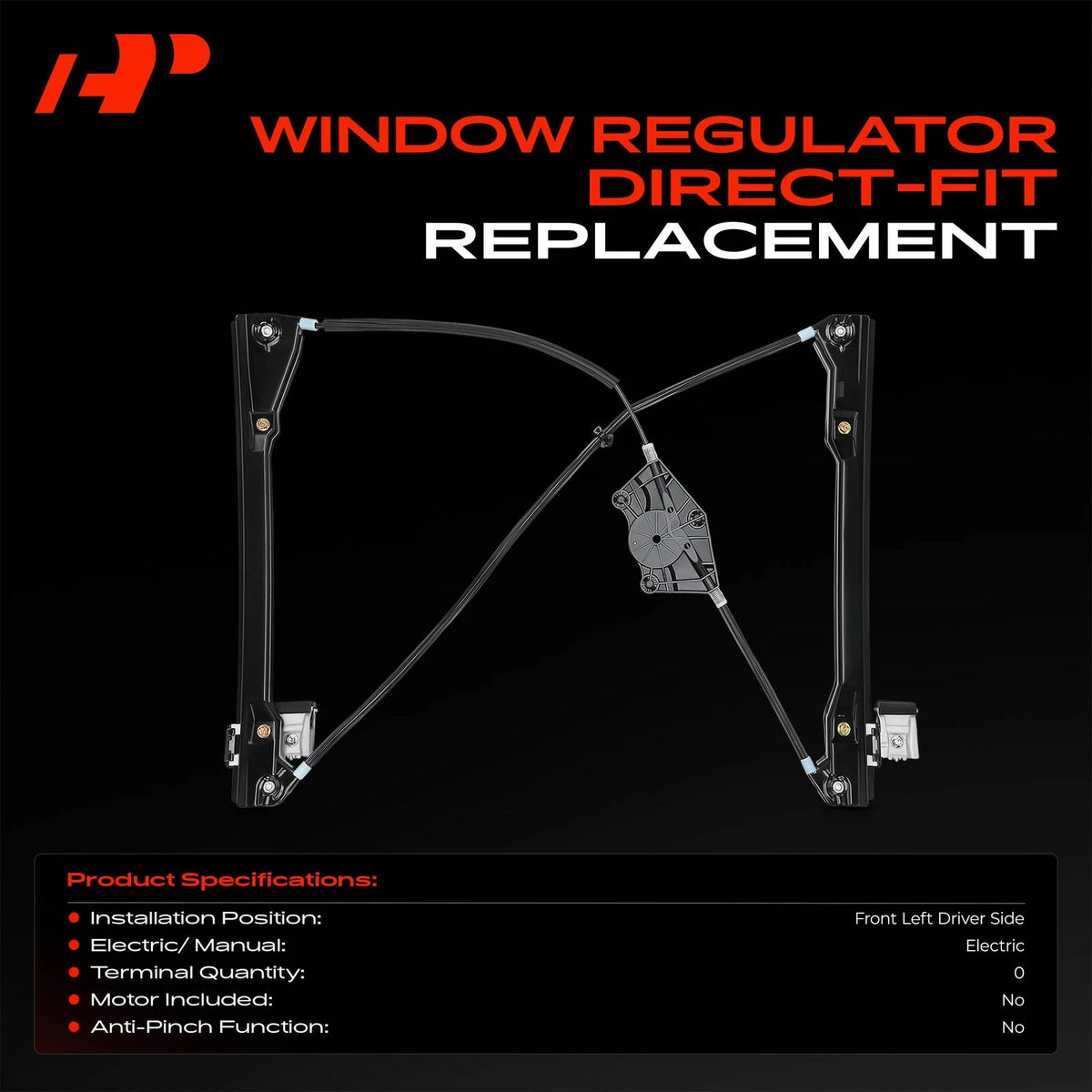 Window Regulator for VW Beetle (1998–2010) 1C0 837 655, 1C0837655B, 1C0837655C, 749-531