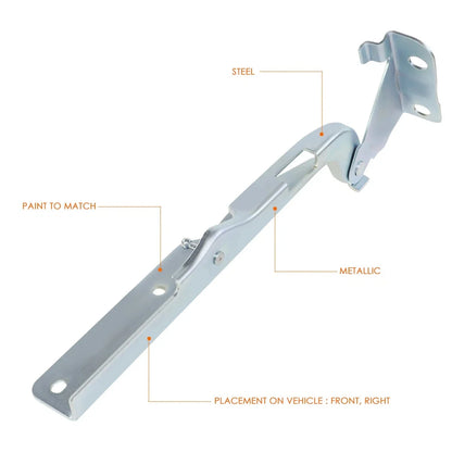 RH Steel Engine Hood Hinge for Ford F-150 (2009–2013)