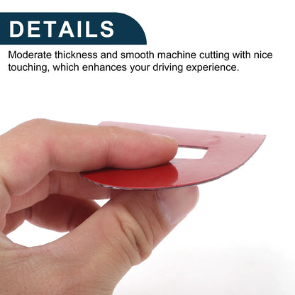 ABS Gear Shift Knob Cover Sticker for Chevrolet Corvette C6 Z06 (2005–2013) Red