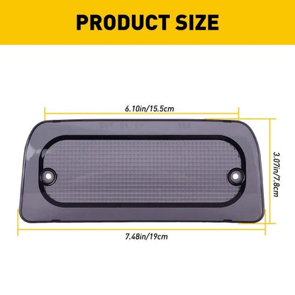 Third Brake Light Cover for Chevy S-10 GMC Sonoma (1994–2004) Smoke