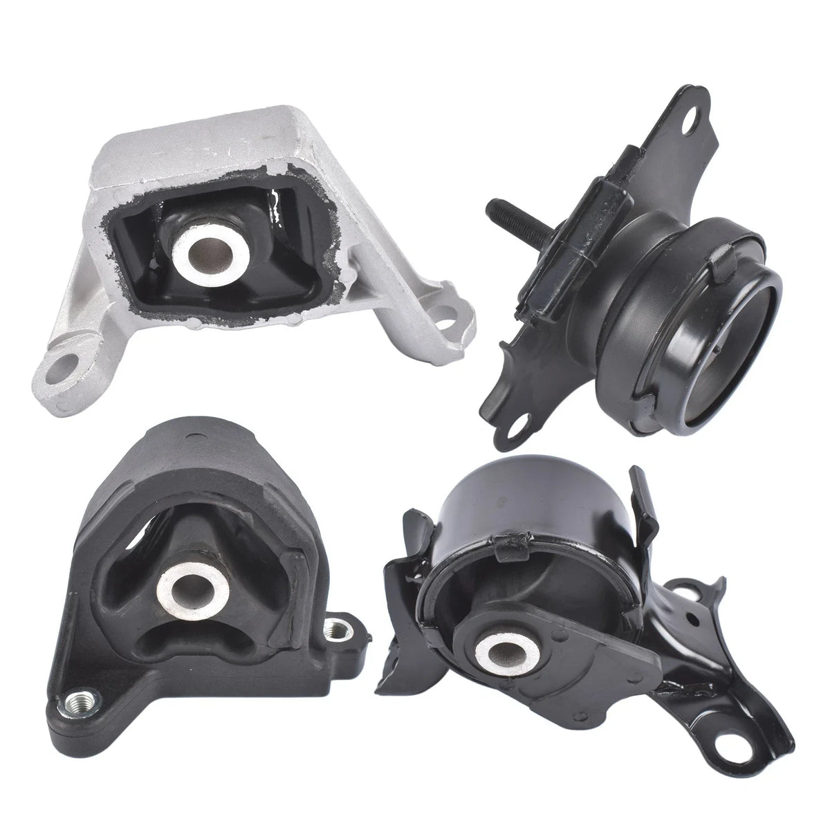 Set of 4 Engine Motor and Transmission Mounts for Acura RSX (2002–2006) and Honda Civic (2002–2005)
