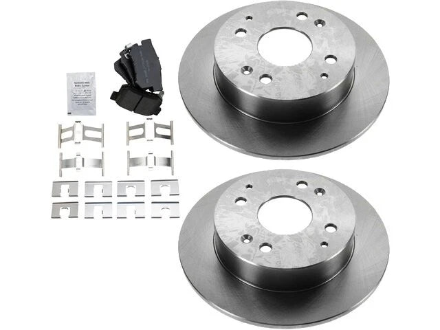 Brake Pad and Rotor Kit for Acura CL (1998–1999) 53494YHVX