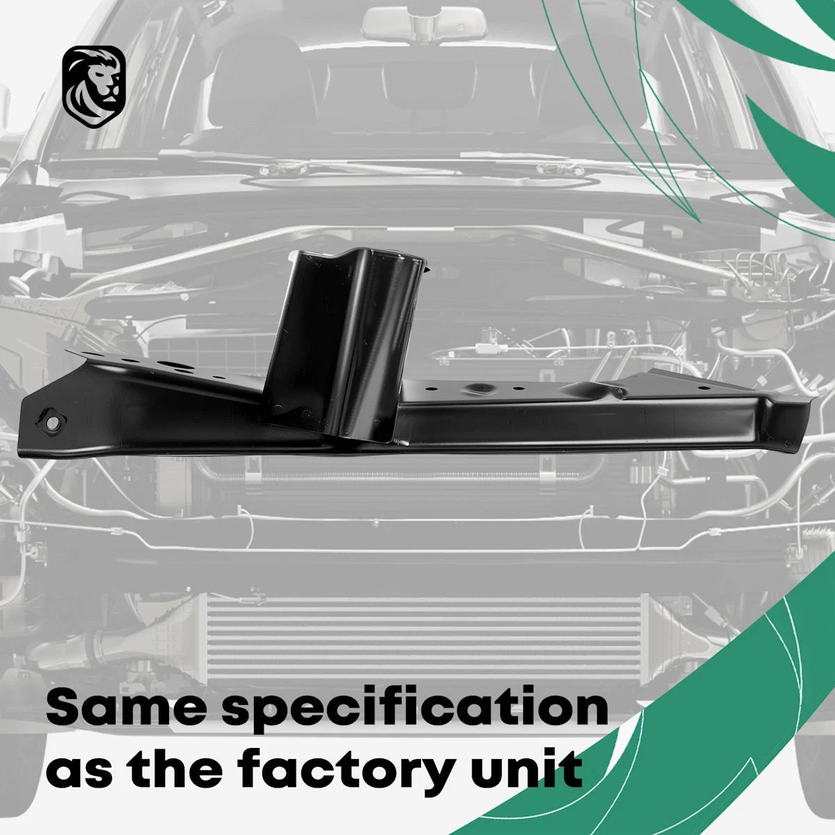 Radiator Support Passenger Right Side for Mitsubishi Outlander PHEV (2023–2025) 18073075, 5256D180, MI1225187C