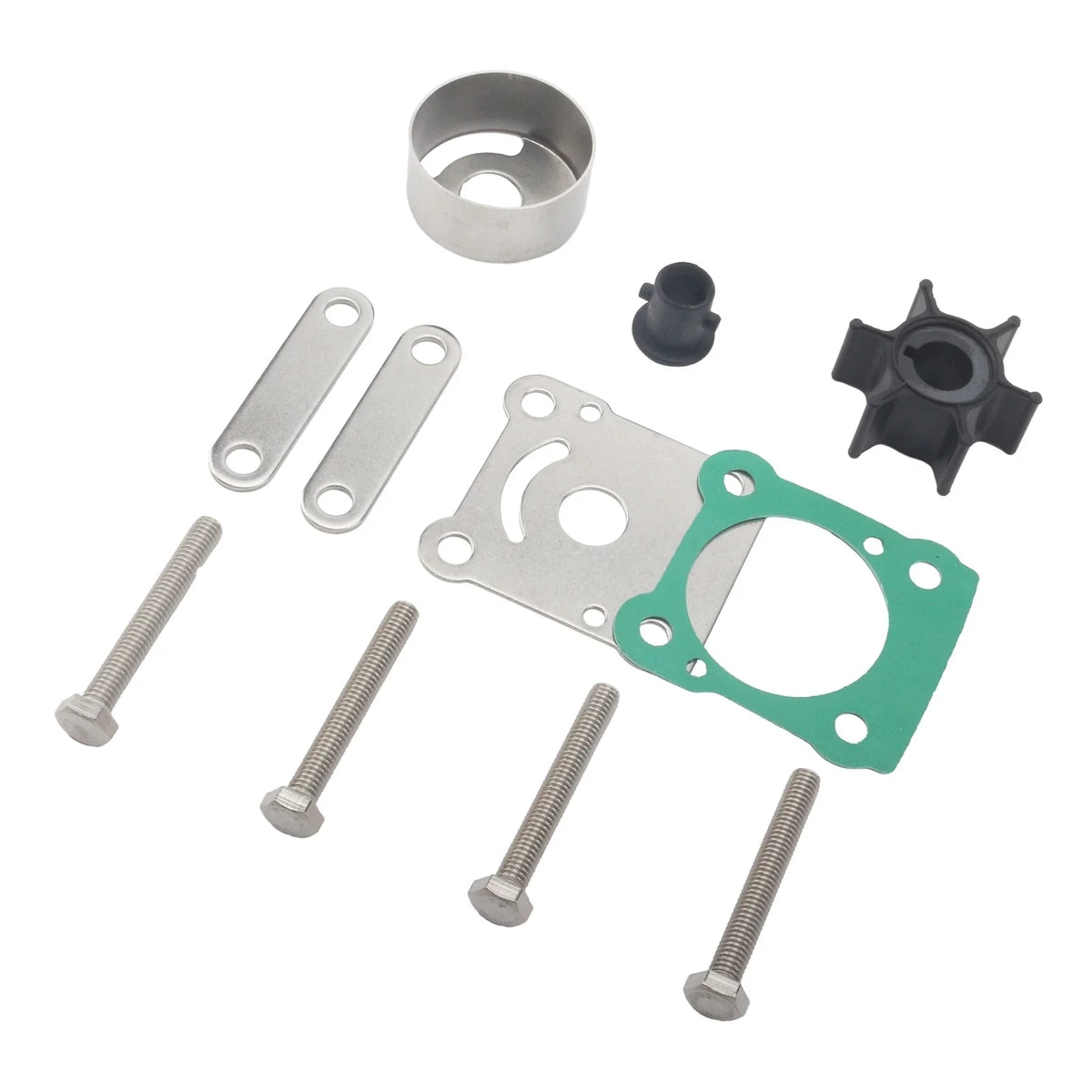 Water Pump Impeller Repair Kit for Yamaha Outboard (6N0-W0078-A1, 6G1-W0078-A1)