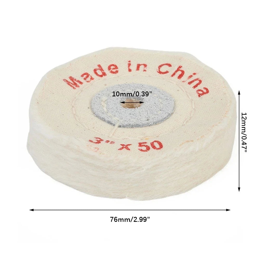 Buffing Wheel for Rotary Tool Grinder (Jewelry Polishing)