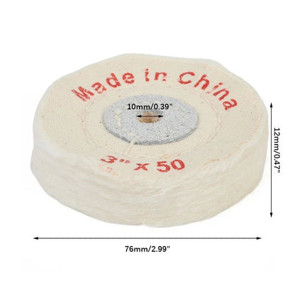 Buffing Wheel for Rotary Tool Grinder (Jewelry Polishing)