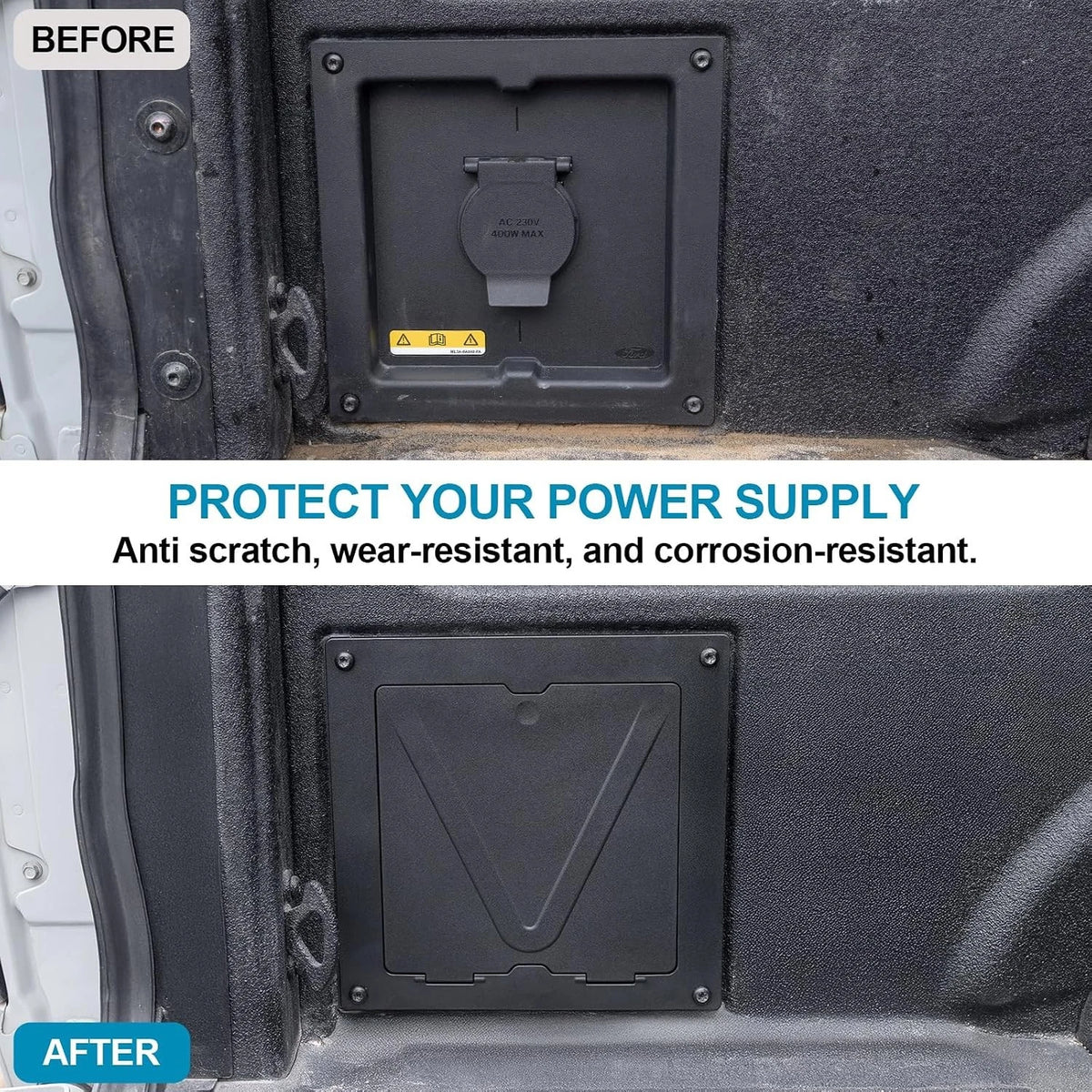 Power Onboard Protective Cover for Ford F150 (2021–2026) & Ford F (2022–2025)