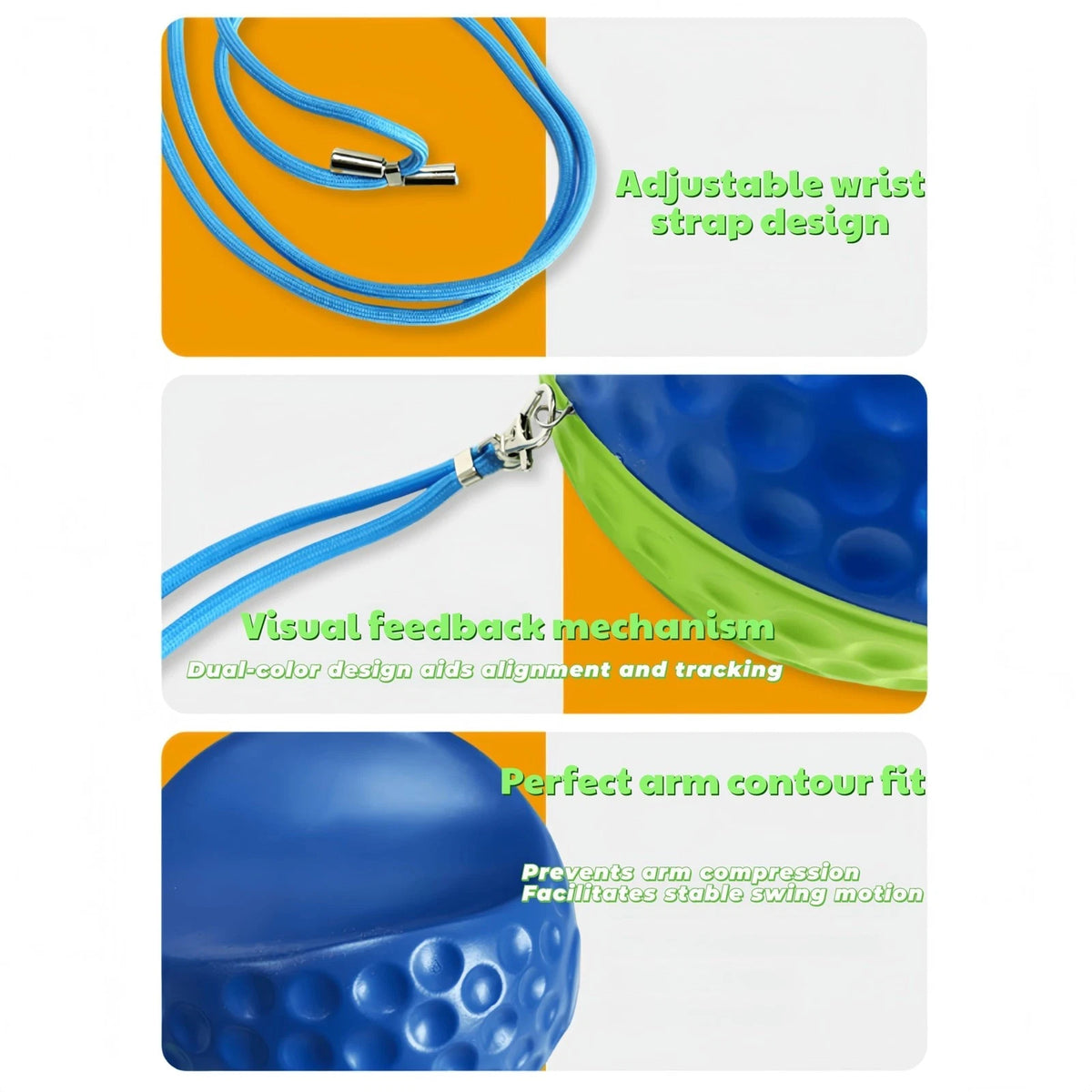 Golf Training Aid Ball for HERZ Golf Swing Trainer (Impact & Body Connection)
