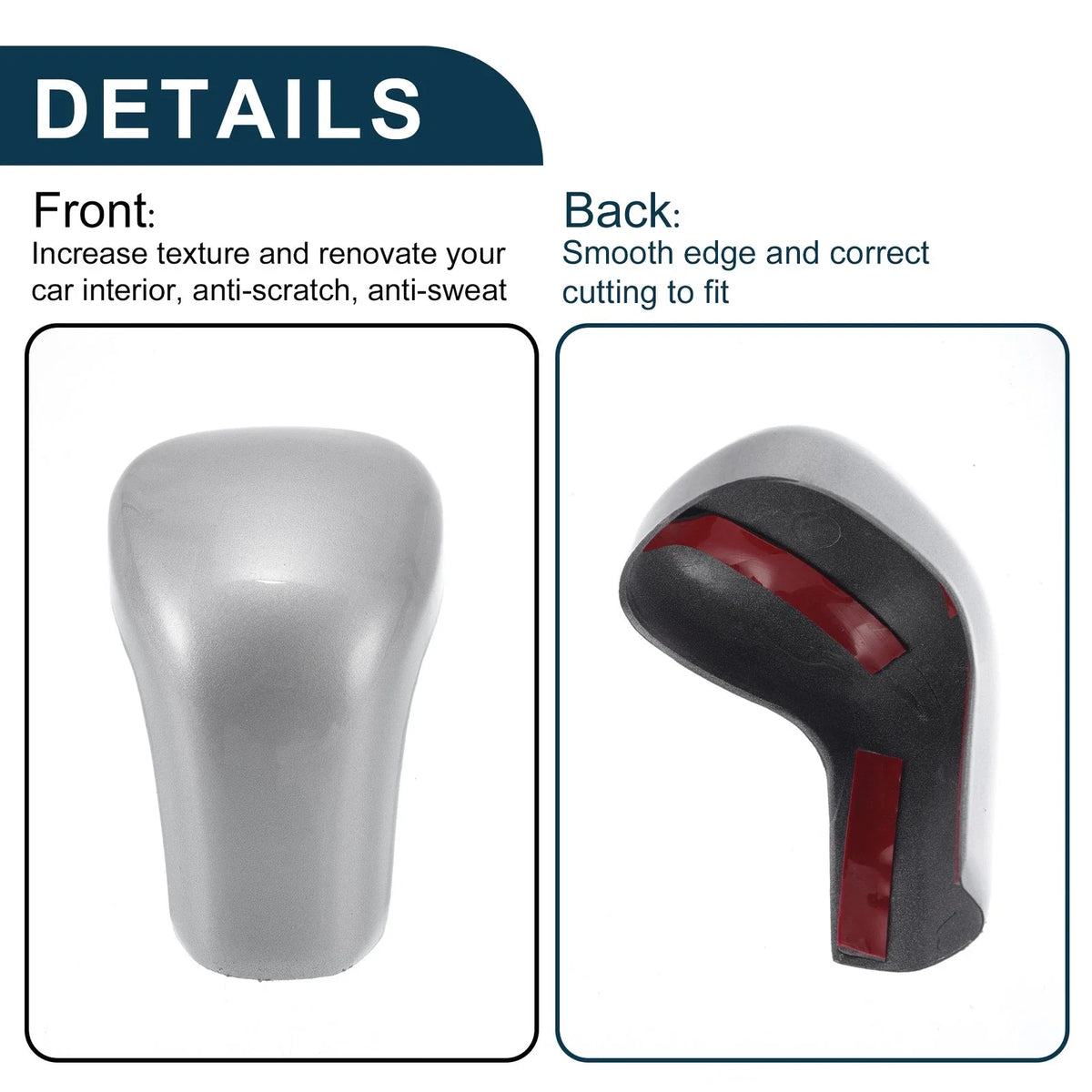 ABS Gear Shift Knob Cover Sticker for Toyota Camry Corolla Avalon (2012–2023)