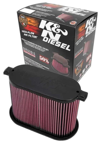 K&N E-0785 Engine Air Filter for Ford F-250 F-350 Super Duty (2008–2010)