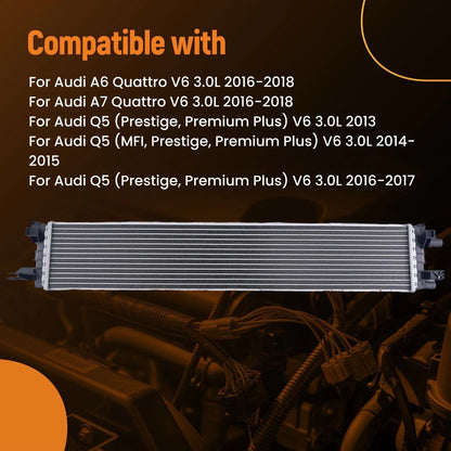 Aluminum Cooling Radiator for Audi A6 A7 Quattro S4 S5 (2013–2018) 60355