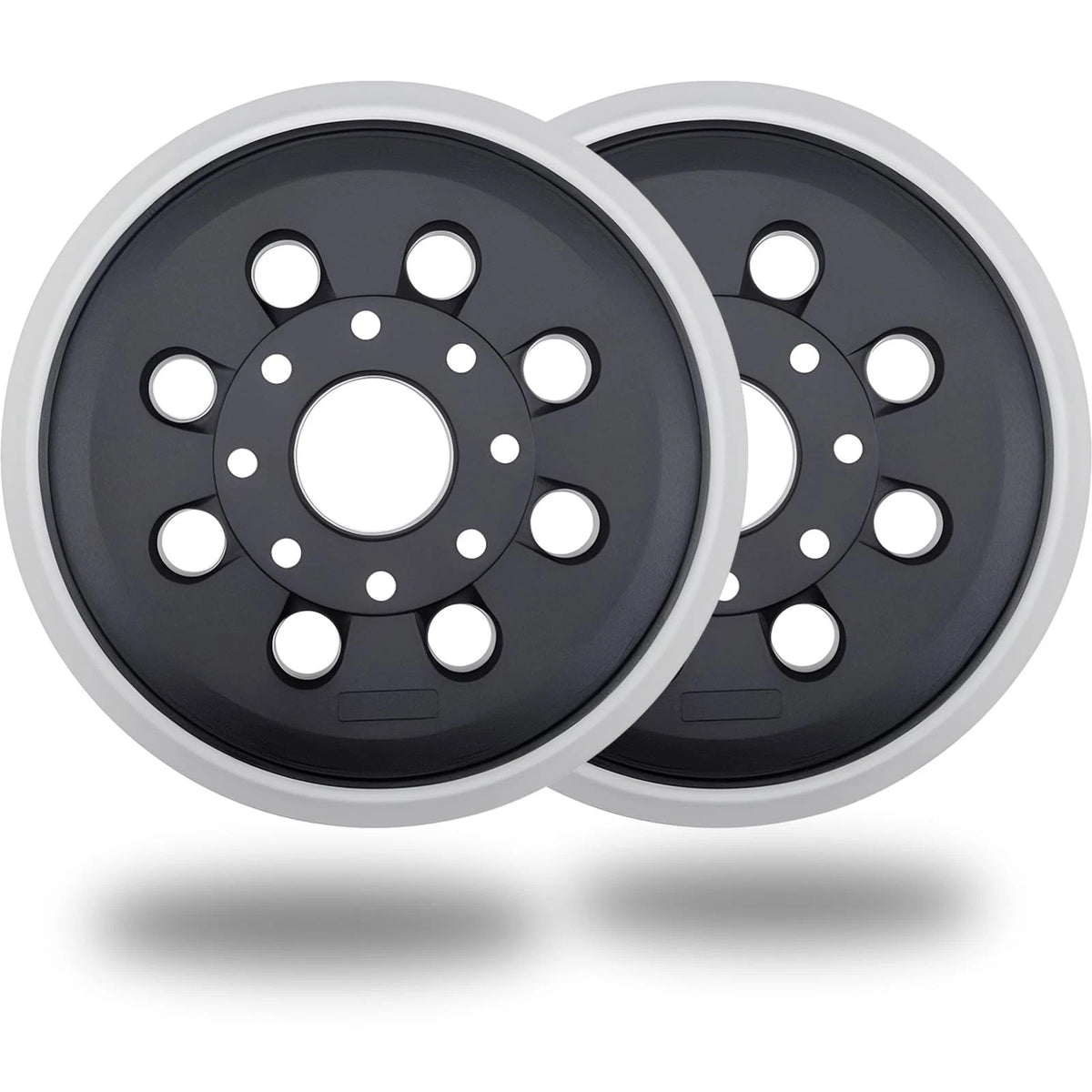 2X 5 Inch 8 Hole Hook & Loop Replacement Sander Pad for Bosch